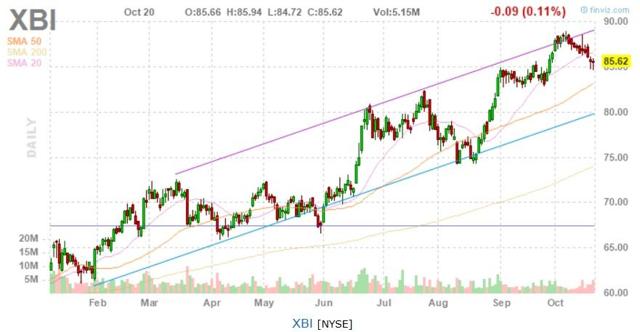 Xbi stock options
