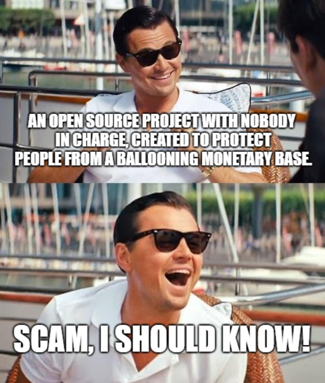 btc is a scam memes