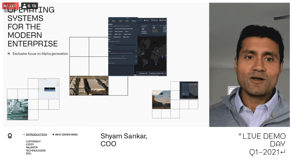 What's so significant about demo day? What insight did it give regarding the future of the company? | Palantir's Inaugural Demo Day 2021