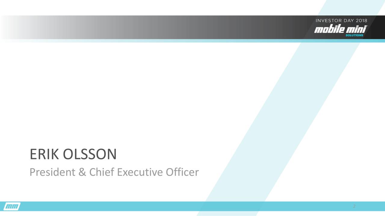 Mobile Mini (MINI) Investor Presentation Slideshow (NASDAQMINI