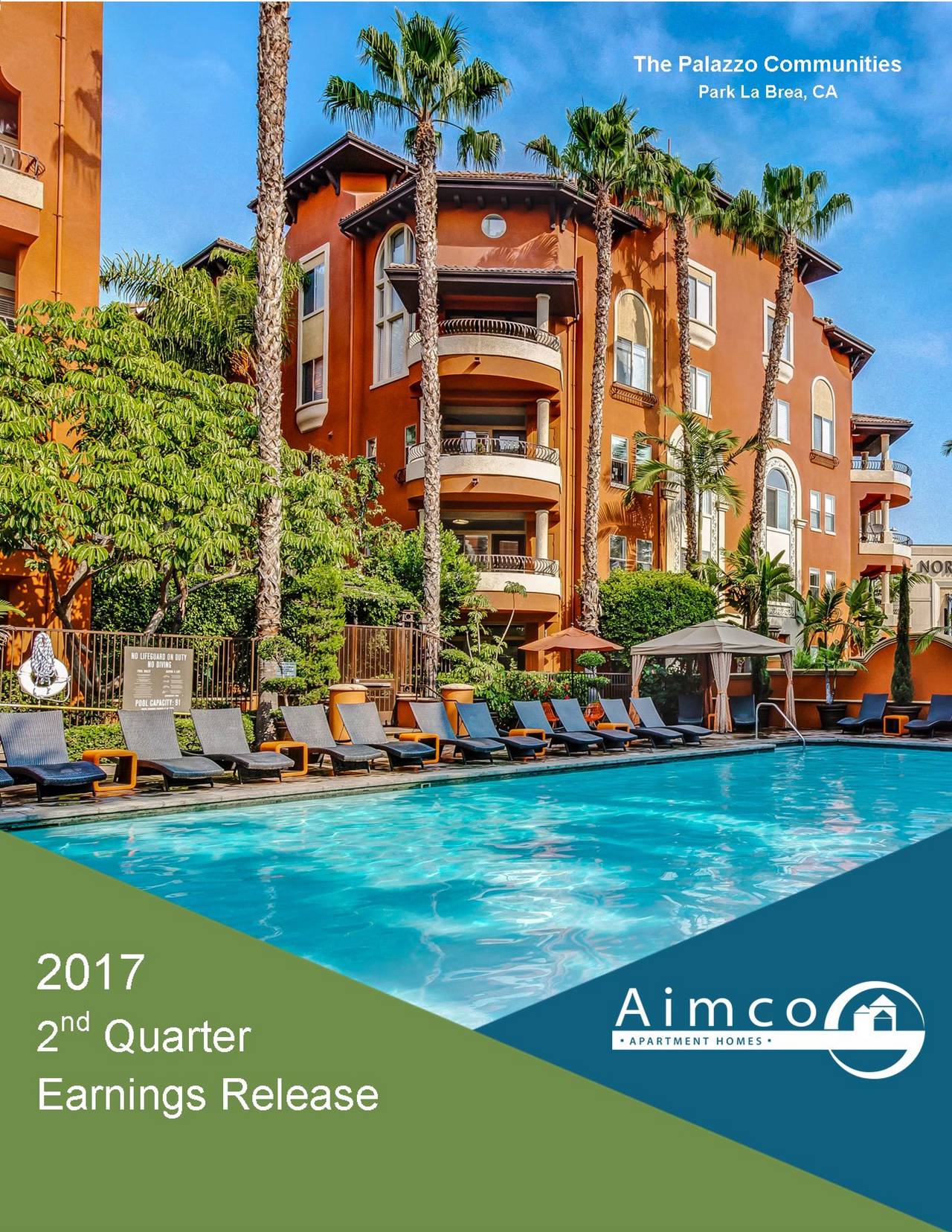 Apartment Investment & Management Company 2017 Q2 Results Earnings