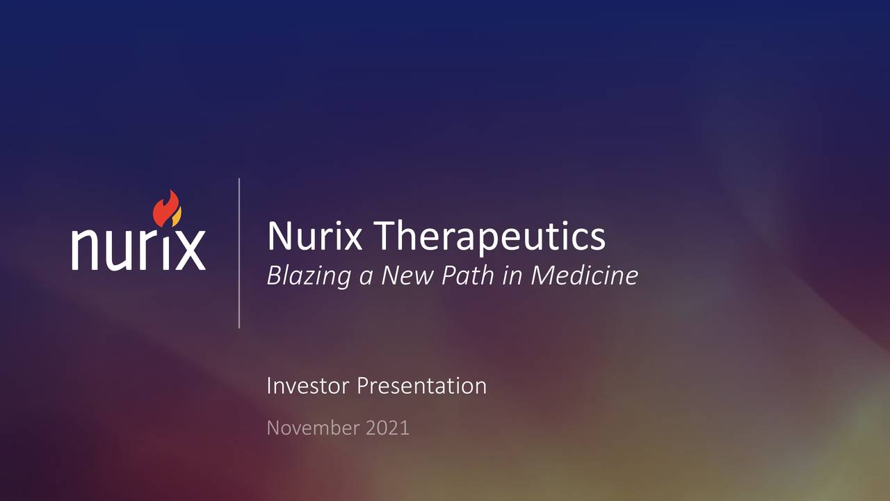 Nurix Therapeutics (NRIX) Investor Presentation - Slideshow (NASDAQ ...