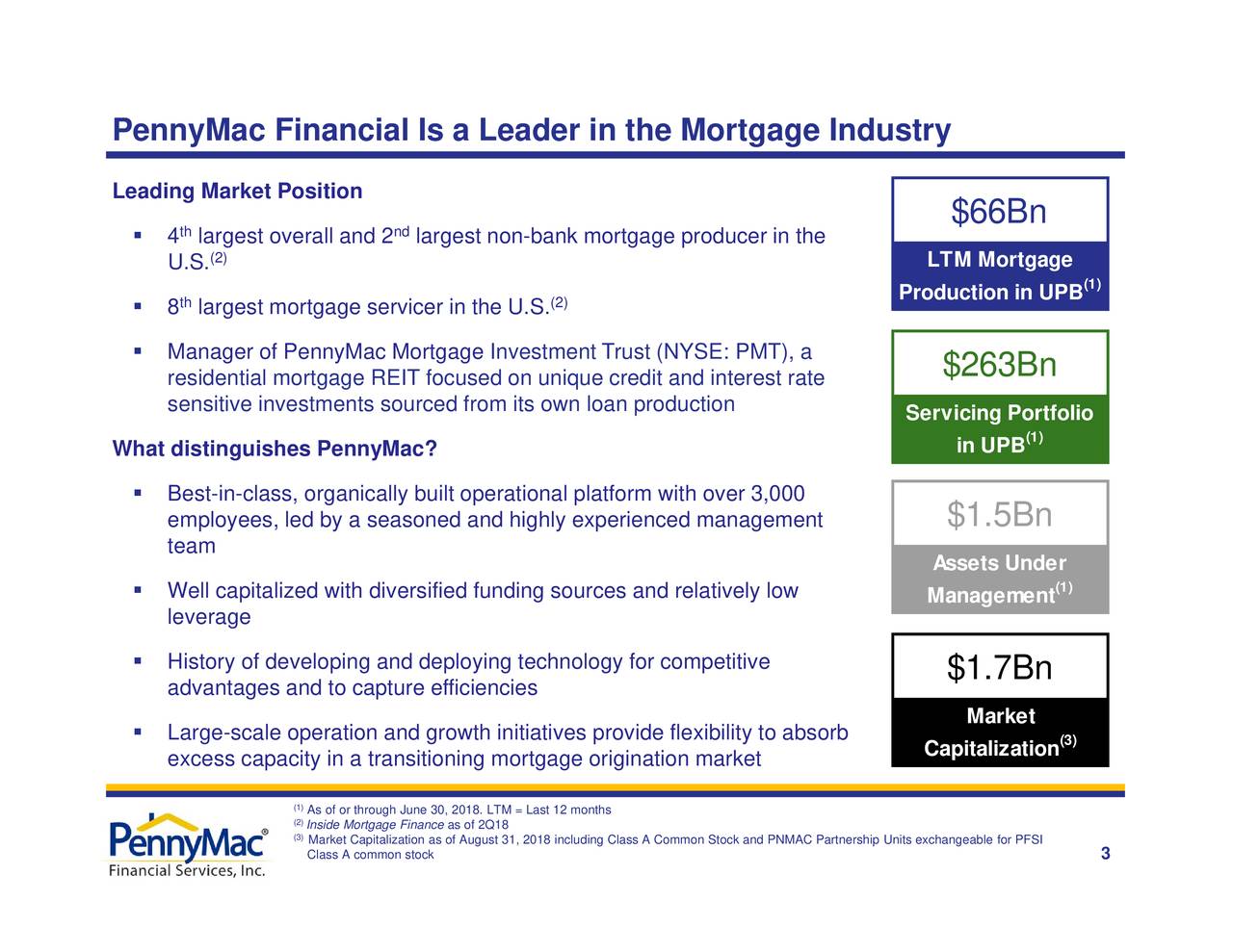 PennyMac Financial Services (PFSI) Presents At Barclays Global