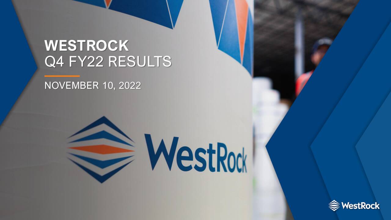westrock investor presentation 2022