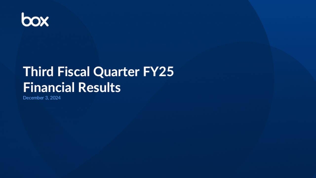 Box, Inc. 2025 Q3 - Results - Earnings Call Presentation (NYSE:BOX ...