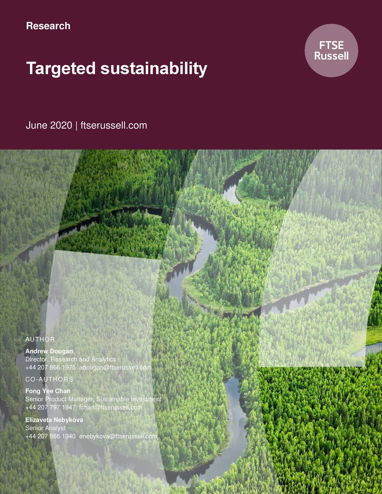 Targeted Sustainability | Seeking Alpha