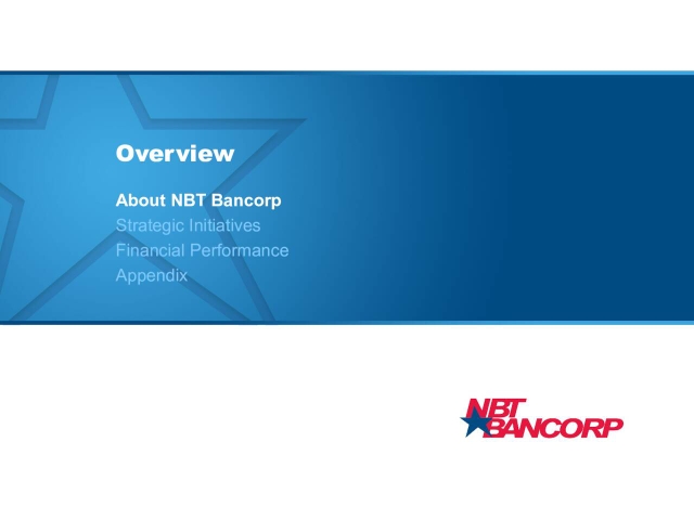 NBT Bancorp (NBTB) Investor Presentation - Slideshow (NASDAQ:NBTB) 2023 ...
