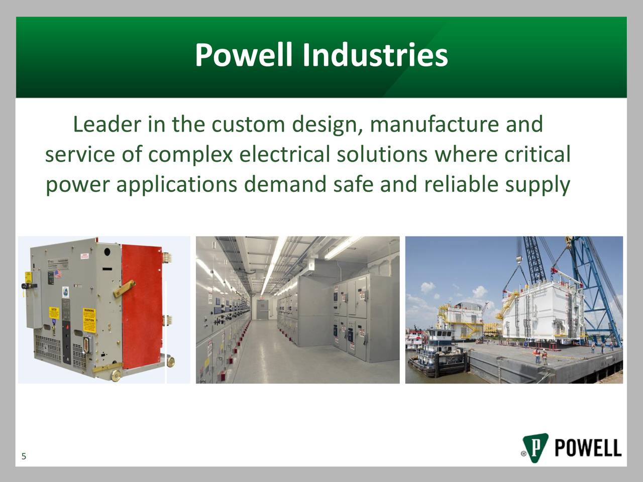 Powell Industries, Inc. 2020 Q3 - Results - Earnings Call Presentation