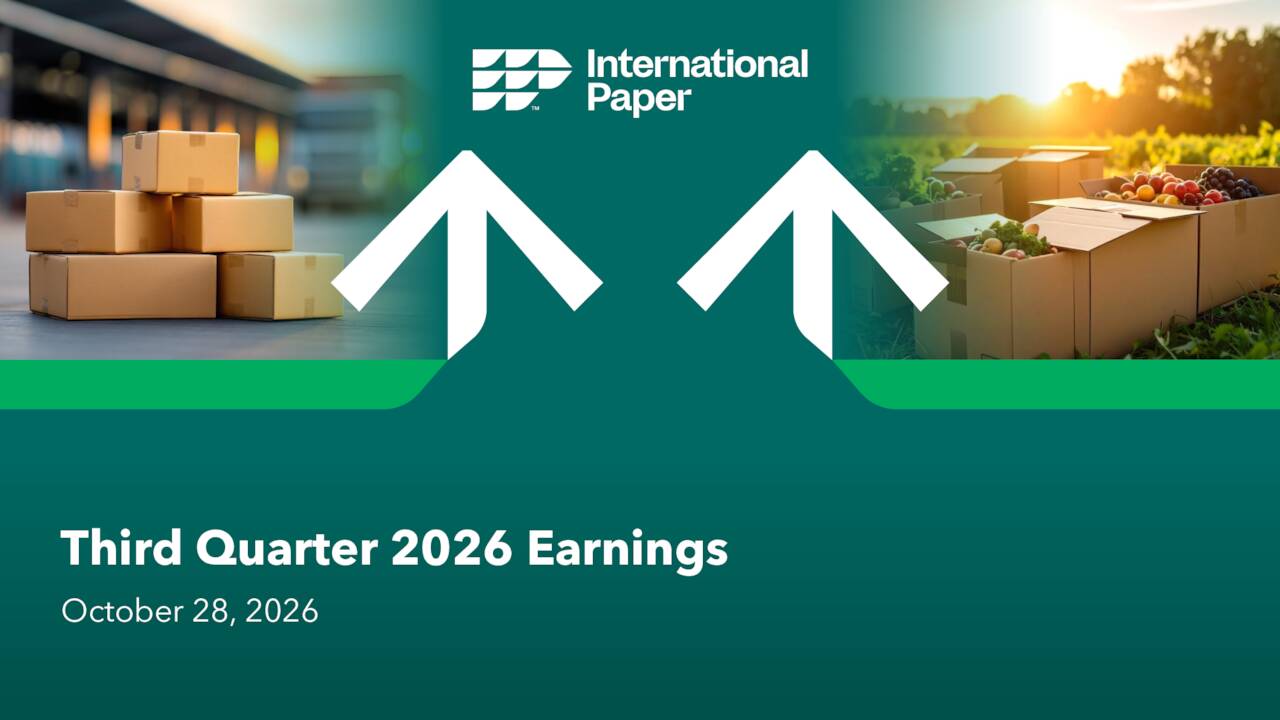 International Paper Company 2026 Q3 - Results - Earnings Call ...