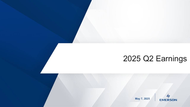 Emerson Electric Co. 2025 Q2 - Results - Earnings Call Presentation ...