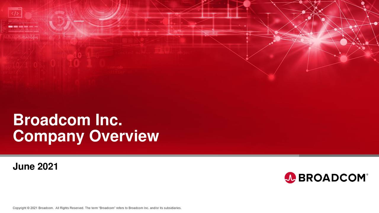 Broadcom (AVGO) Investor Presentation - Slideshow (NASDAQ:AVGO ...