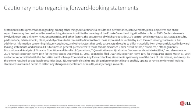 Jones Lang LaSalle Incorporated 2024 Q1 - Results - Earnings Call ...
