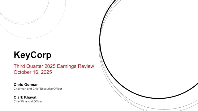 KeyCorp 2025 Q3 - Results - Earnings Call Presentation (NYSE:KEY) 2025 ...