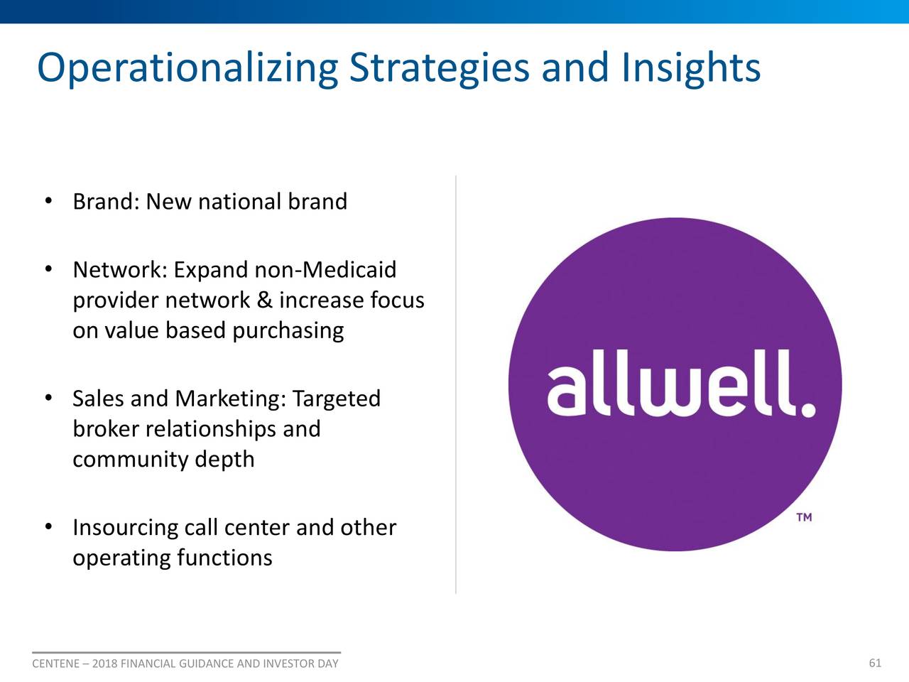 Centene (CNC) Investor Presentation - Slideshow (NYSE:CNC) | Seeking Alpha