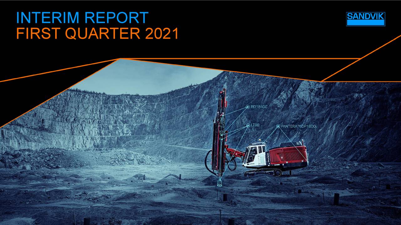 Sandvik AB (publ) 2021 Q1 Results Earnings Call Presentation