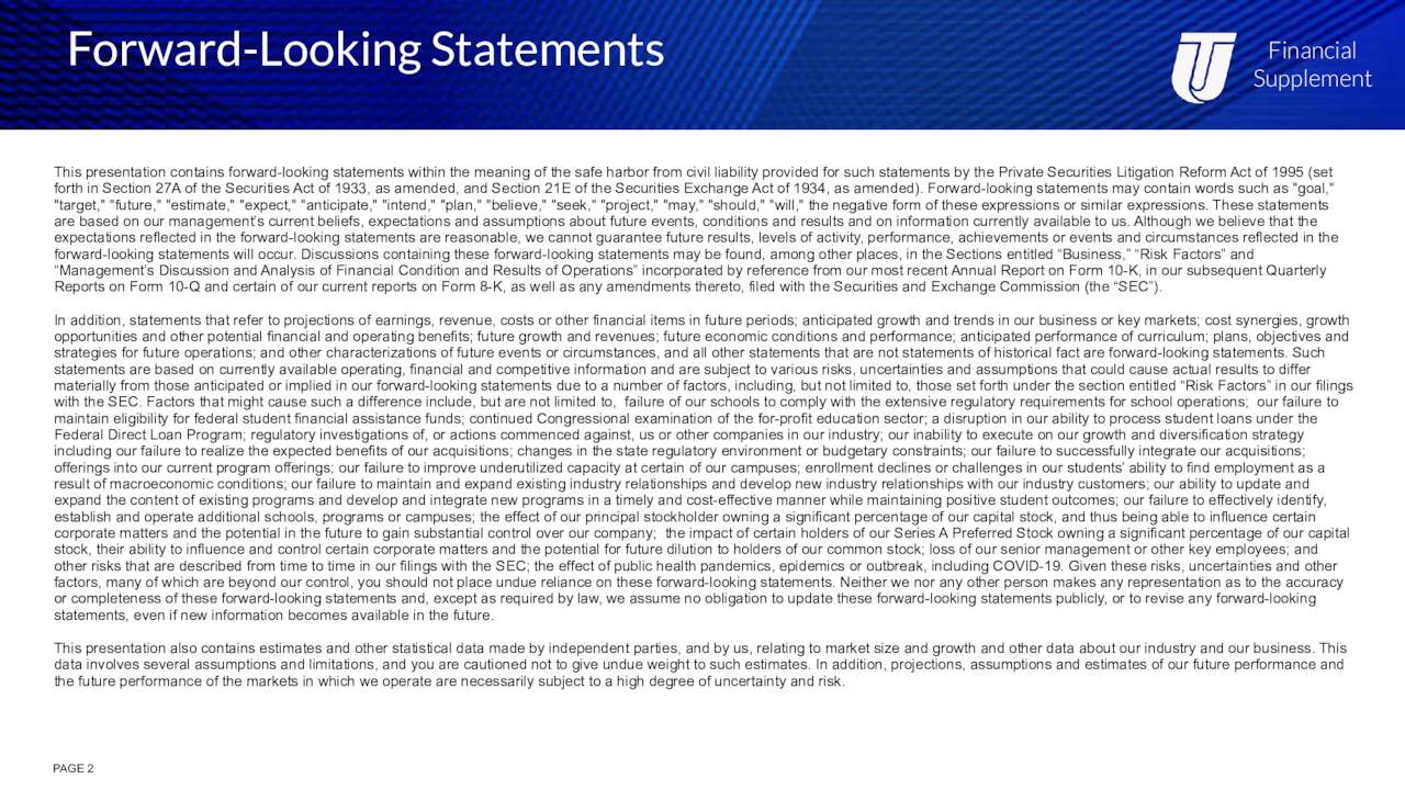 Forward-LookingStatements                                                                                                                                                                           Financial