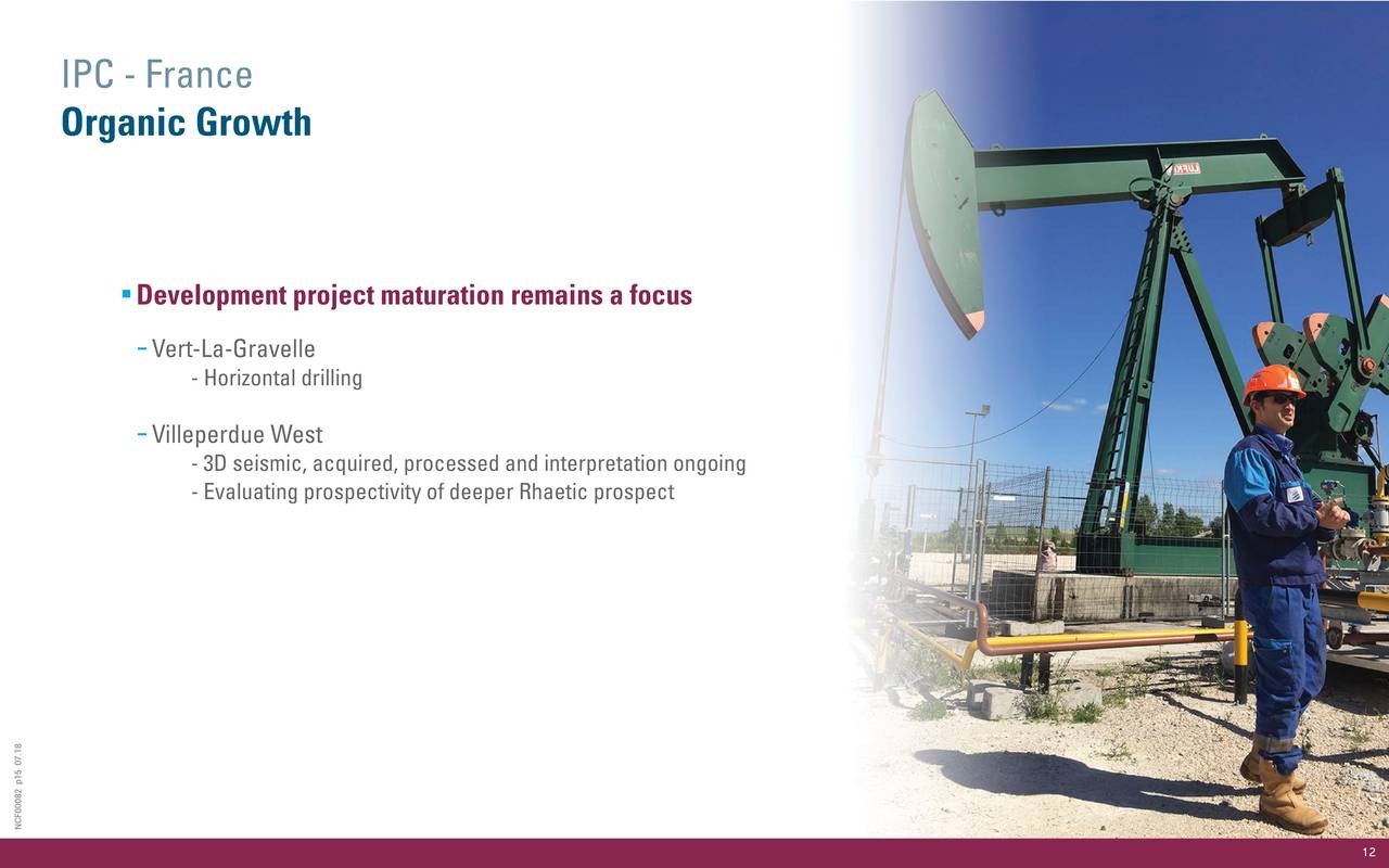 International Petroleum Corp. CDA 2018 Q2 Results Earnings Call