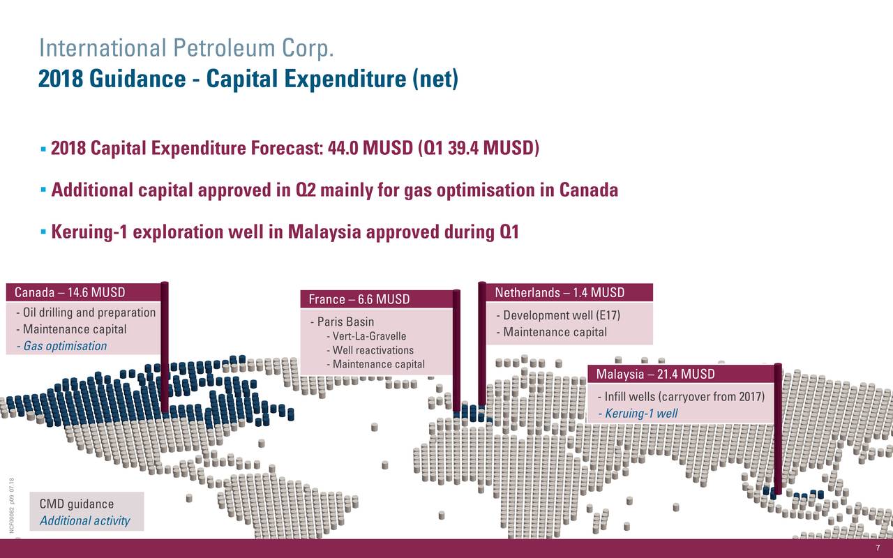 International Petroleum Corp. CDA 2018 Q2 Results Earnings Call