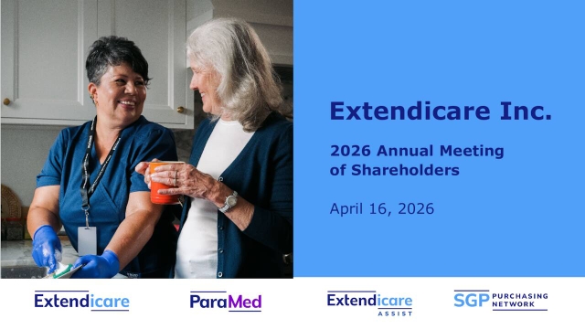 Extendicare Inc. (EXE:CA) Shareholder/Analyst Call - Slideshow (TSX:EXE ...