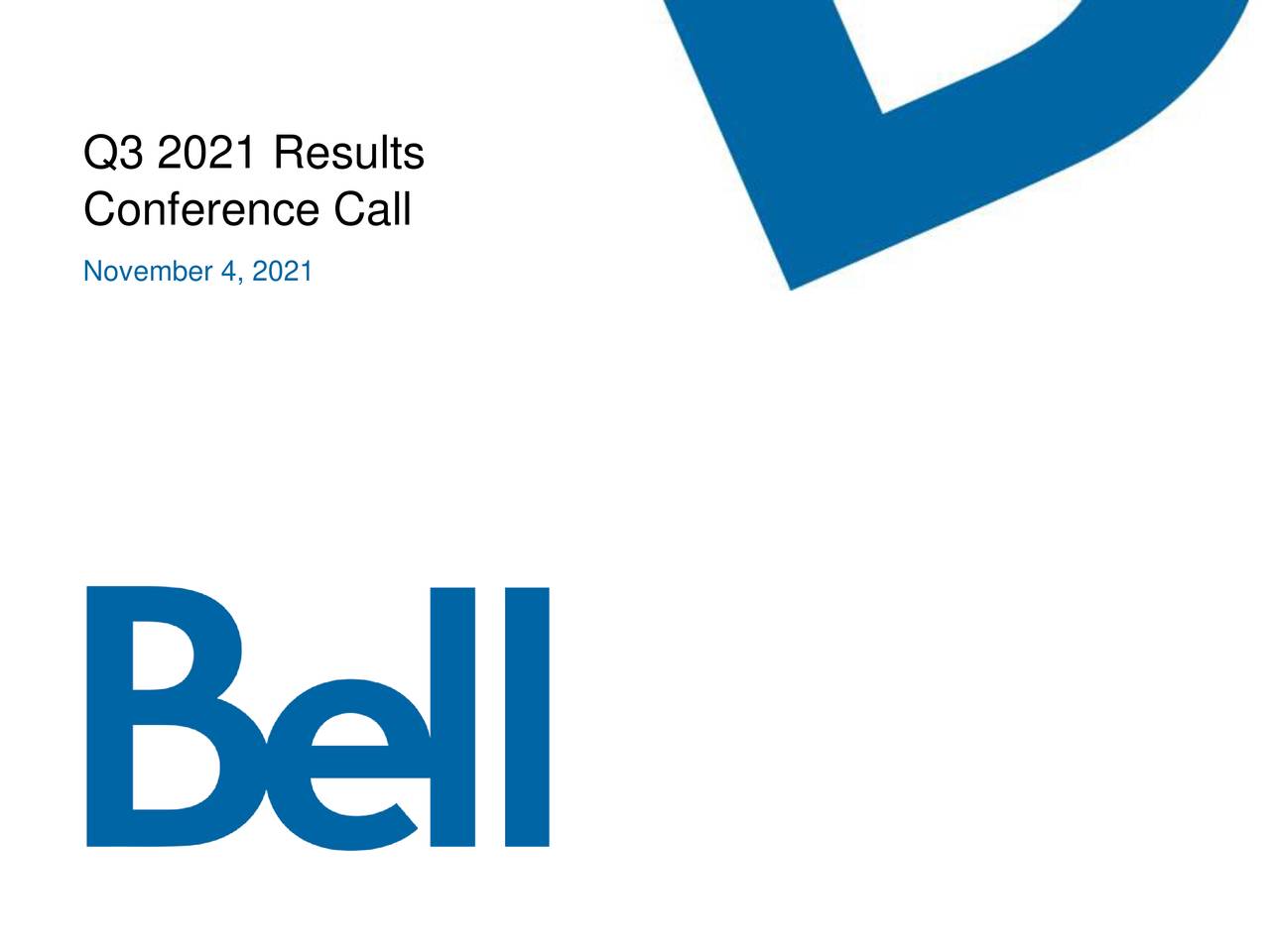 BCE Inc. 2021 Q3 - Results - Earnings Call Presentation (NYSE:BCE ...