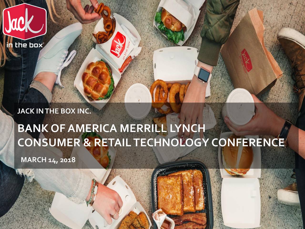 Jack In The Box (JACK) Presents At Bank Of America Merrill Lynch
