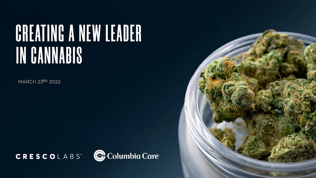 Cresco Labs Inc. 2021 Q4 Results Earnings Call Presentation