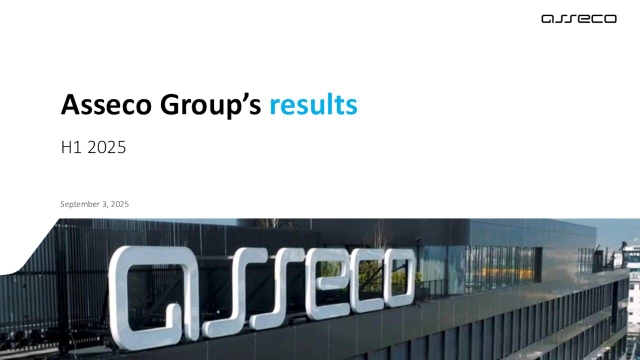 Asseco Poland S.A. 2025 Q2 - Results - Earnings Call Presentation ...