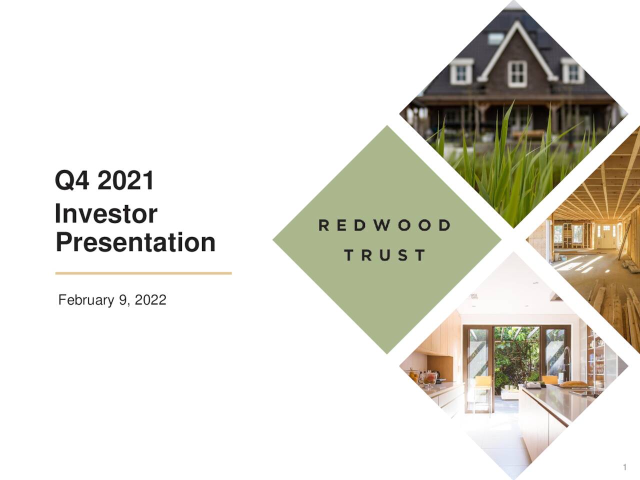 Redwood Trust, Inc. 2021 Q4 - Results - Earnings Call Presentation ...