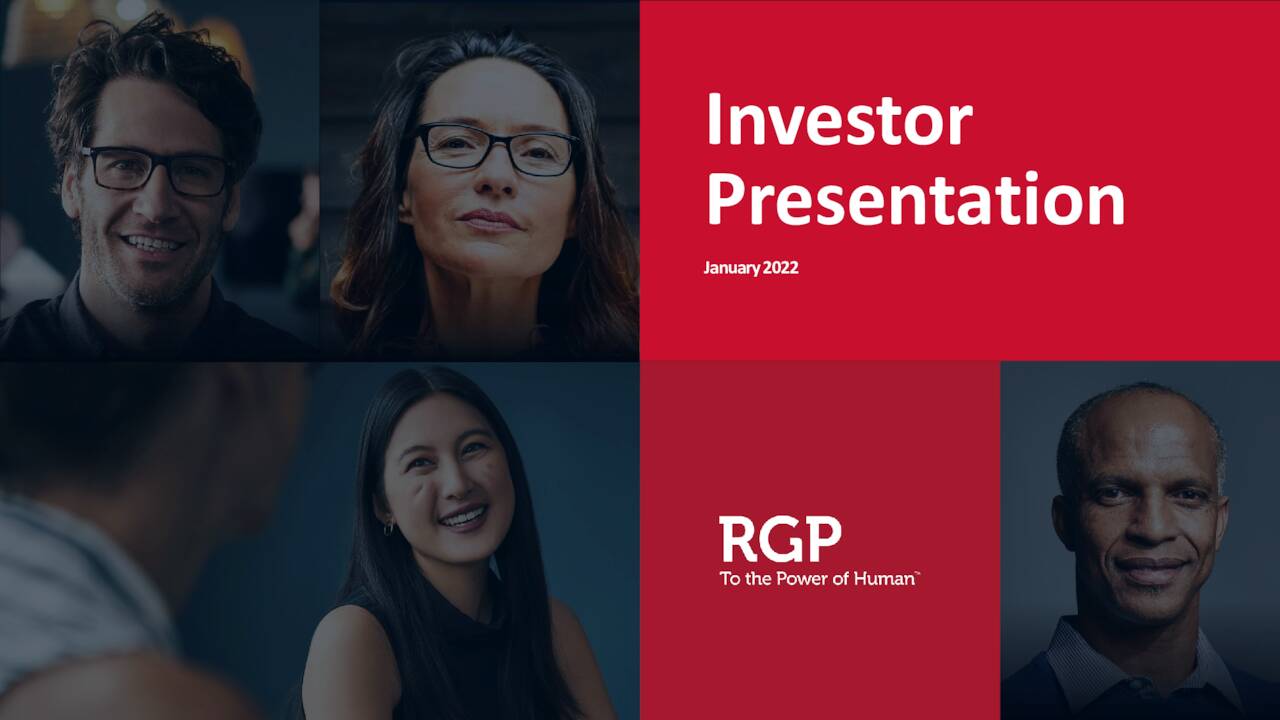 Resources Connection (RGP) Investor Presentation Slideshow (NASDAQRGP) Seeking Alpha