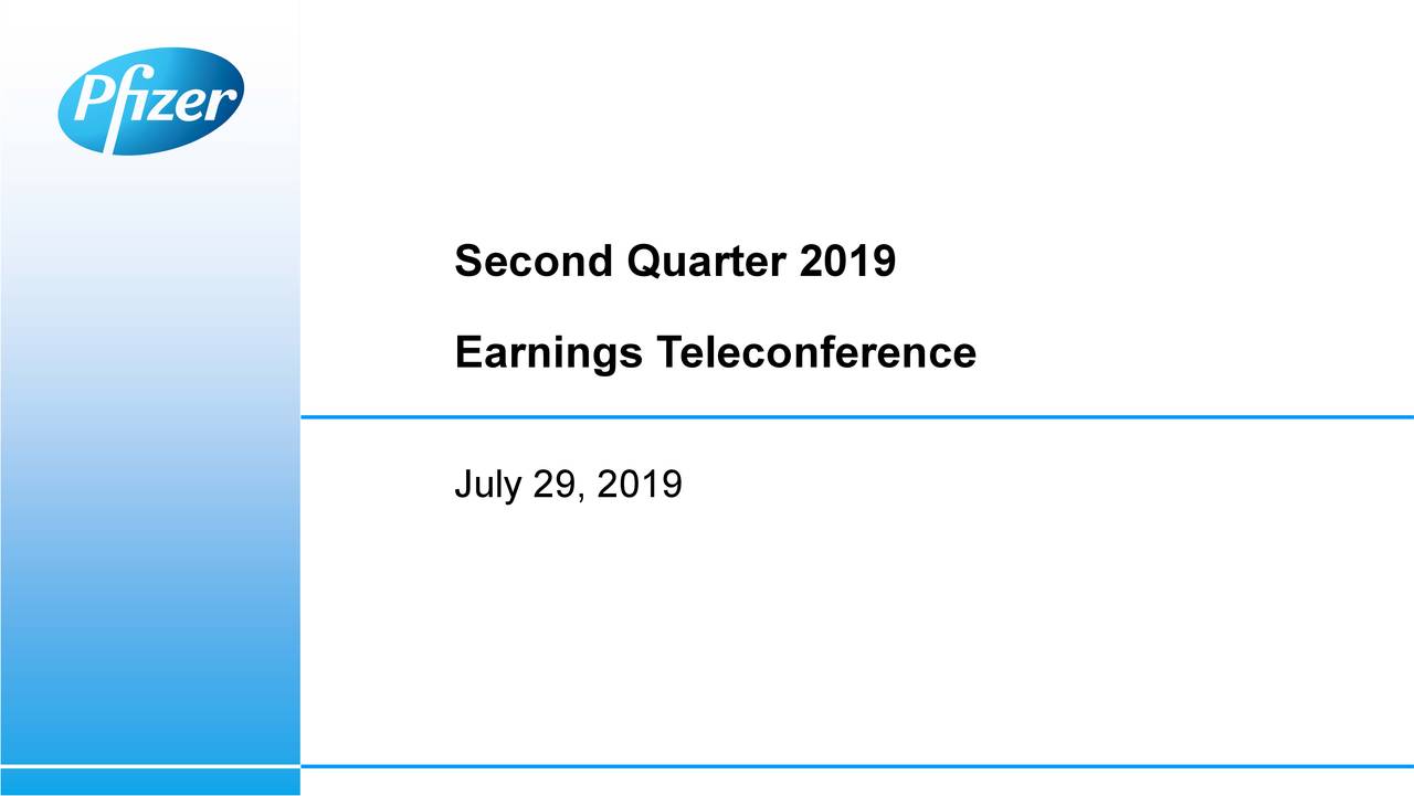 Pfizer Inc. 2019 Q2 - Results - Earnings Call Slides (NYSE:PFE ...