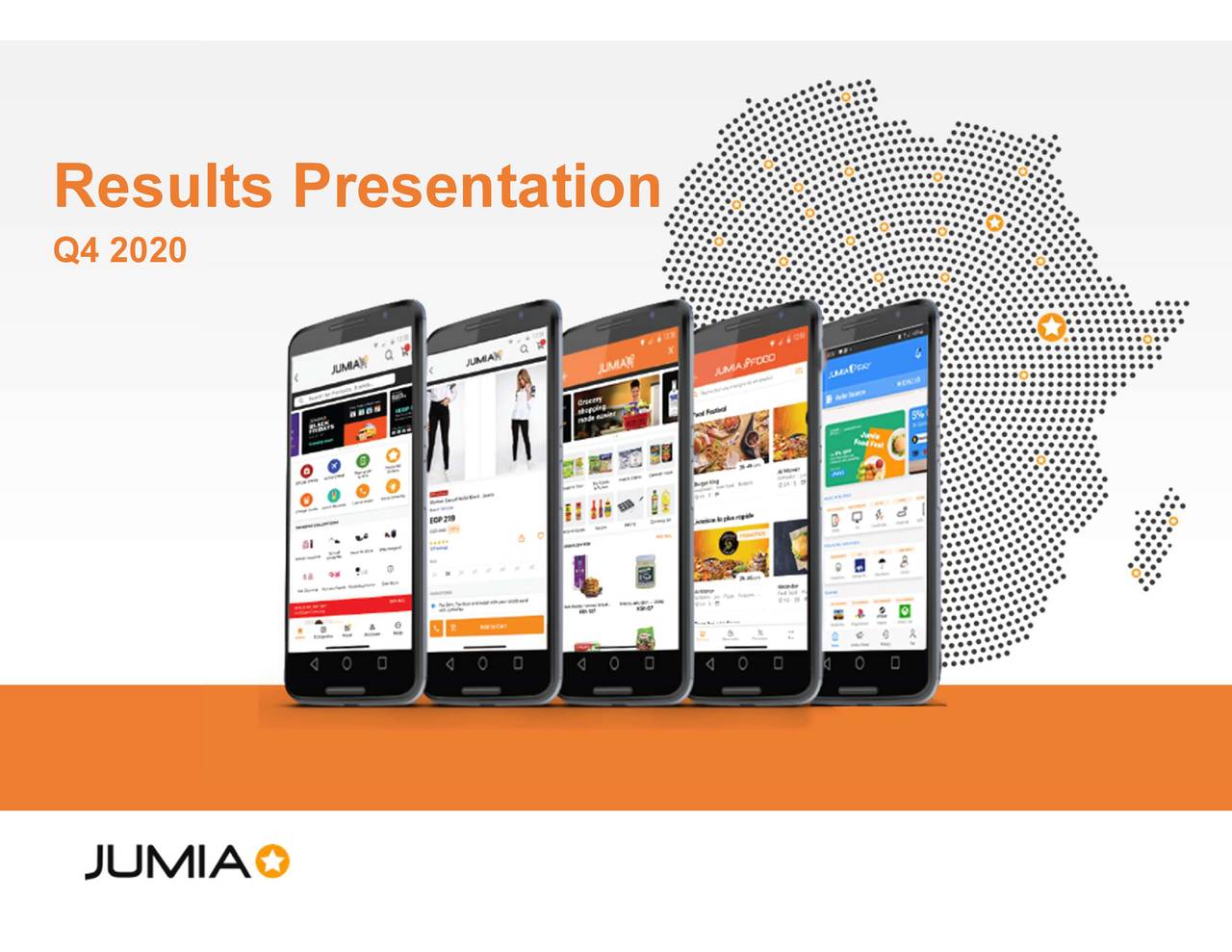 Jumia Technologies AG 2020 Q4 Results Earnings Call Presentation