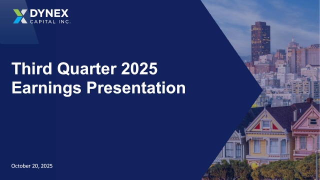 Dynex Capital, Inc. 2025 Q3 - Results - Earnings Call Presentation ...