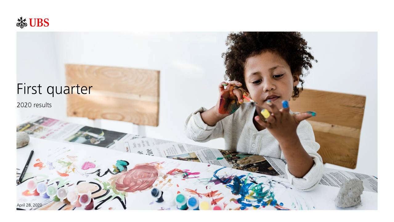 UBS Group AG 2020 Q1 Results Earnings Call Presentation (NYSEUBS