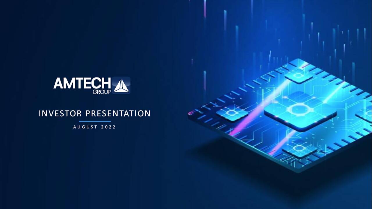 Amtech Systems (ASYS) Investor Presentation - Slideshow (NASDAQ:ASYS ...