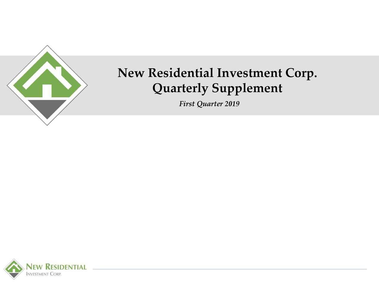 New Residential Investment Corp.