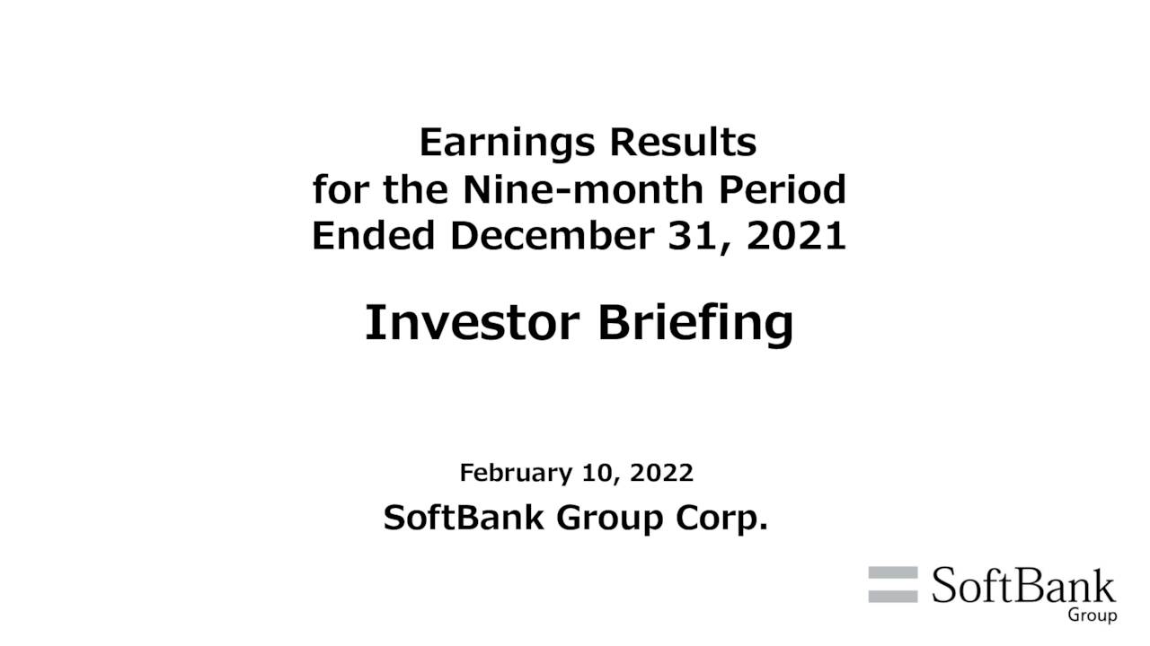 SoftBank Group Corp. 2022 Q3 - Results - Earnings Call Presentation ...