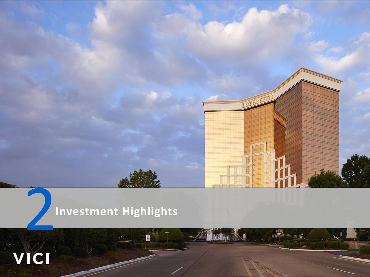 VICI Properties (VICI) Presents At Stifel 2018 Cross Sector Insight Conference Slideshow (NYSE