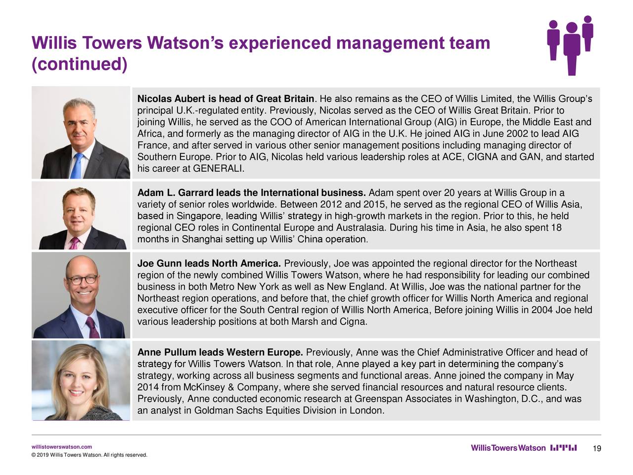 Willis Towers Watson (WLTW) Investor Presentation Slideshow (NASDAQ