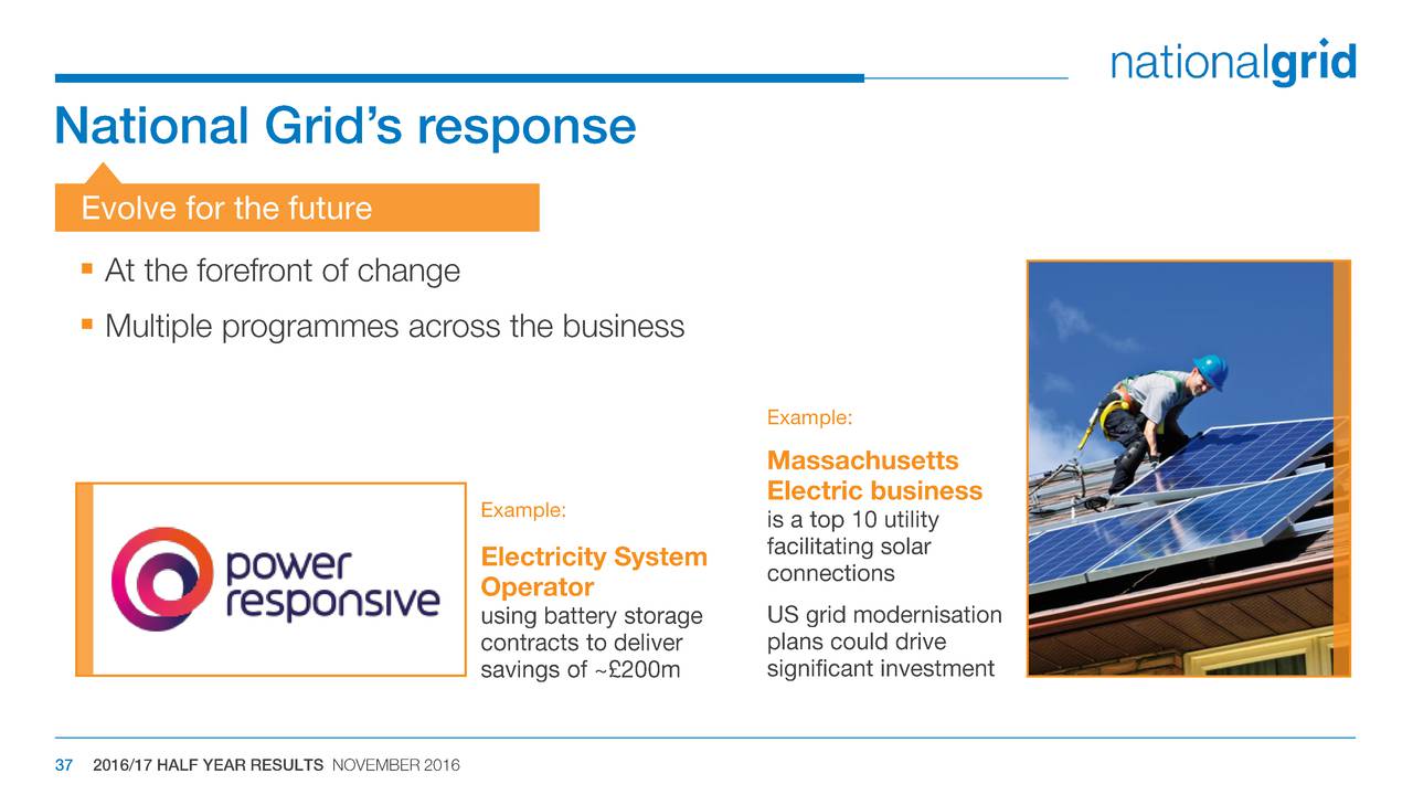 National Grid Plc 2017 Q2 - Results - Earnings Call Slides (NYSE:NGG ...