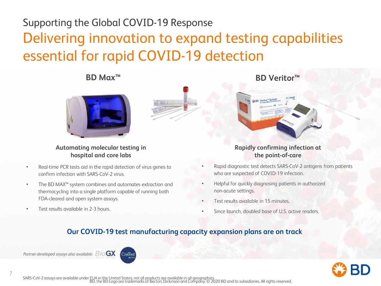 Becton, Dickinson and Company 2020 Q4 Results Earnings Call