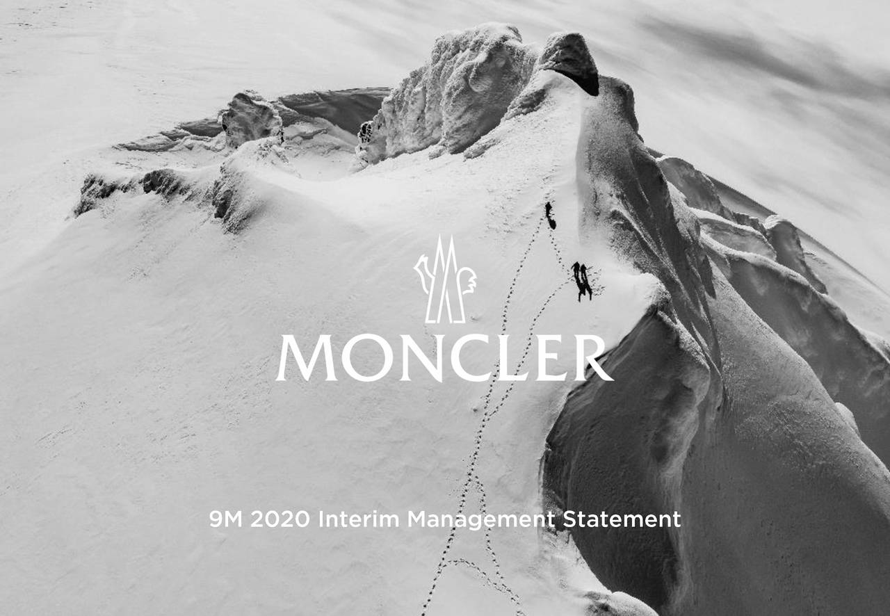 Moncler S.p.A. 2020 Q3 - Results 