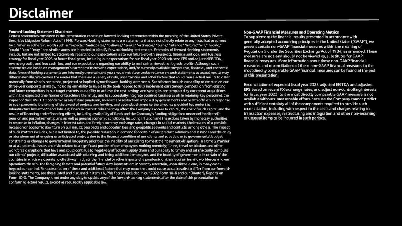 Jacobs Solutions (J) Investor Presentation Slideshow (NYSEJ