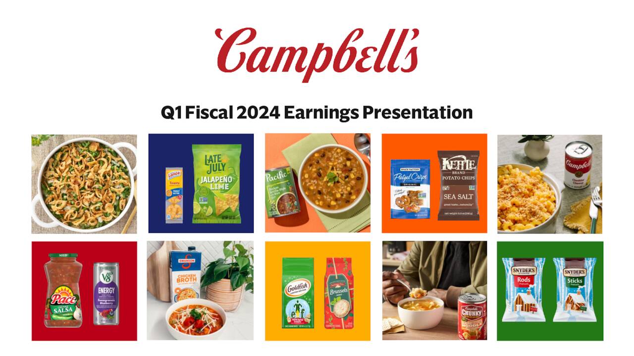 Campbell Soup Company 2024 Q1 Results Earnings Call Presentation   1 