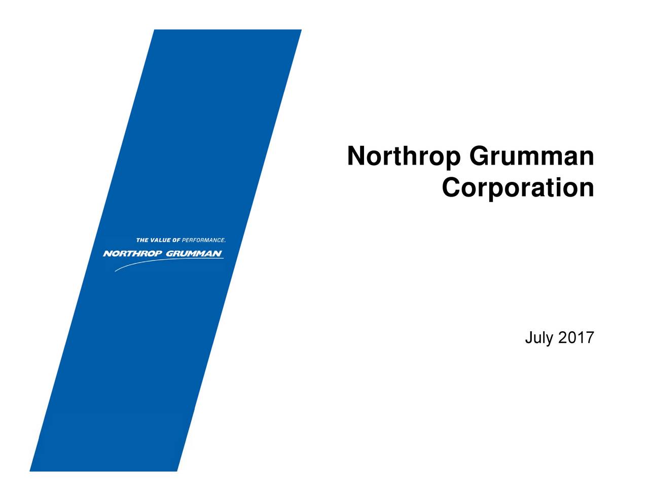 Corporation Northrop Grumman