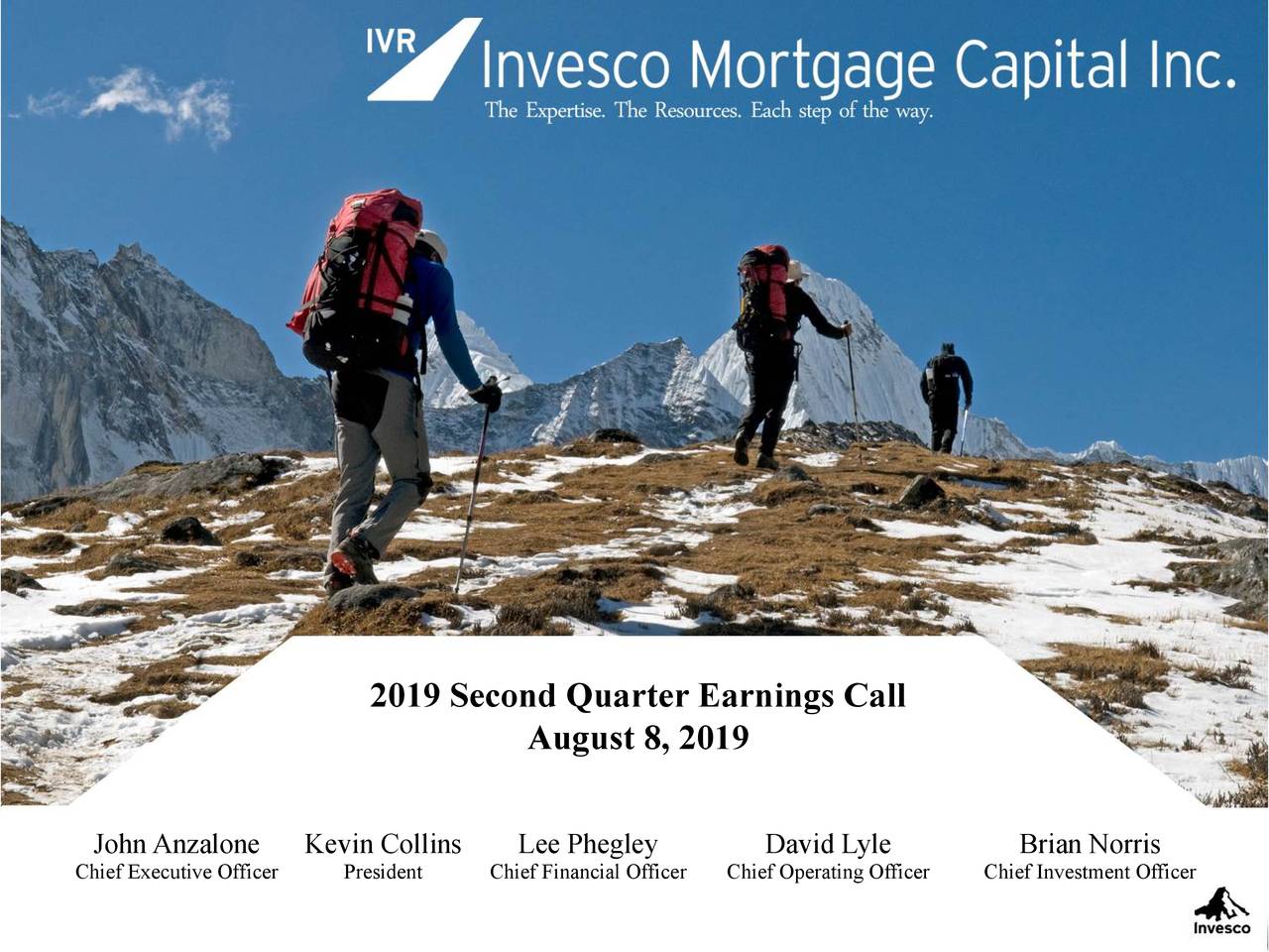 Invesco Mortgage Capital Inc. 2019 Q2 - Results - Earnings Call Slides ...