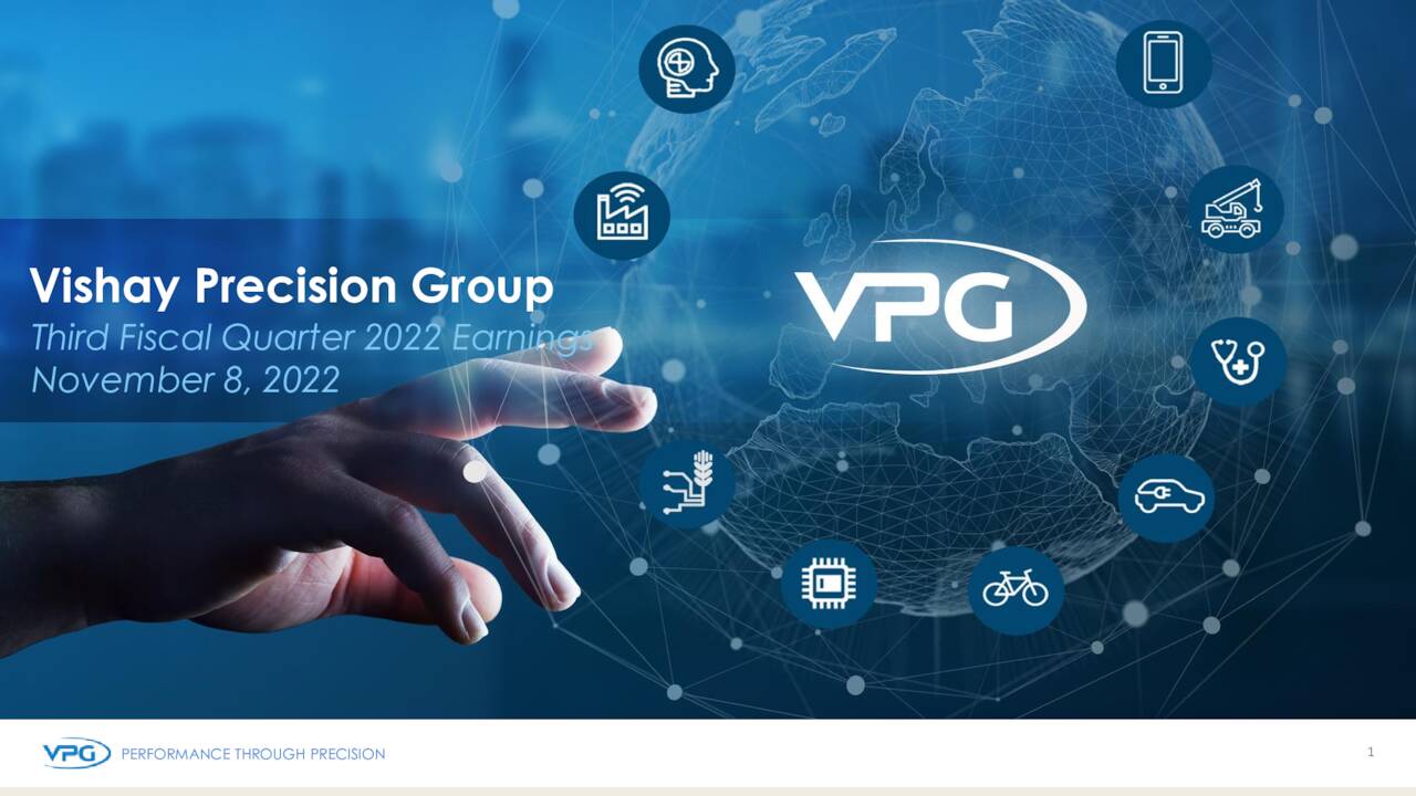 Vishay Precision Group, Inc. 2022 Q3 - Results - Earnings Call ...