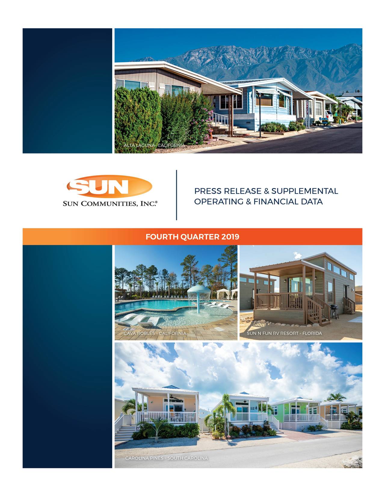 Sun Communities, Inc. 2019 Q4 Results Earnings Call Presentation