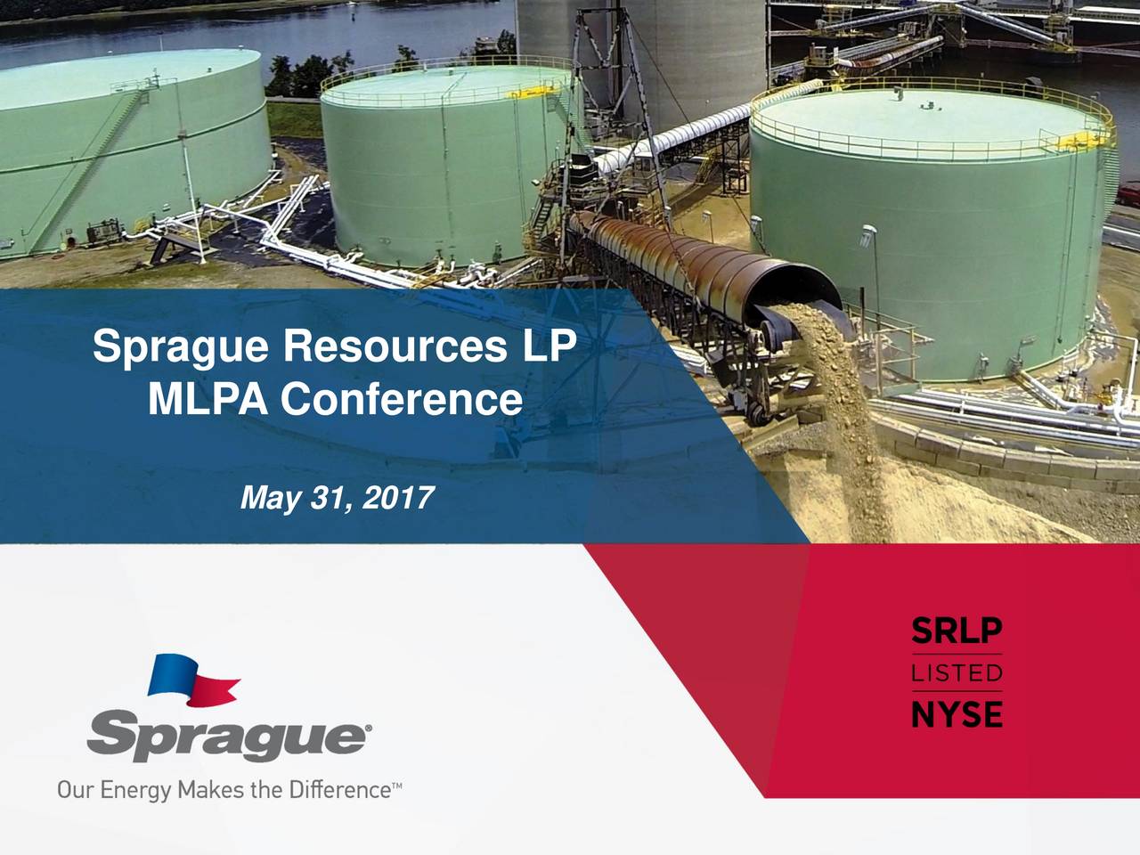 Sprague Resources LP (SRLP) Presents At Master Limited Partnerships