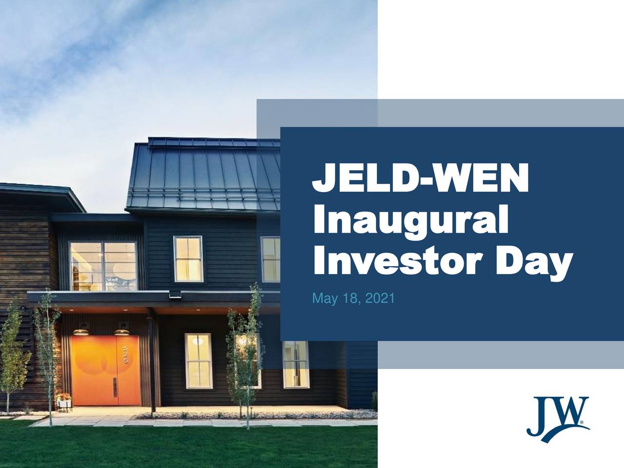 Jeld-Wen Holding (JELD) Investor Presentation - Slideshow (NYSE:JELD ...