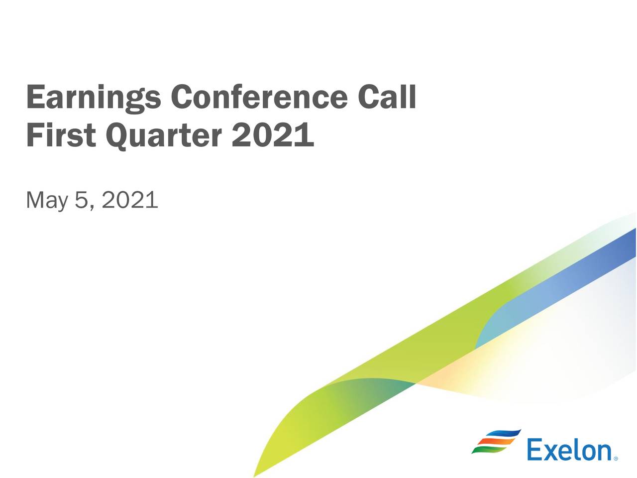 Earnings Conference Call